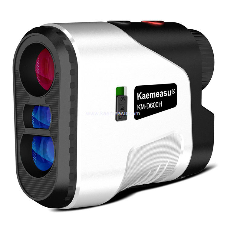 Kaemeasu พกพาเลเซอร์ Range Finder กอล์ฟโทรทรรศน์มุมการวัด 6.5X การขยาย
