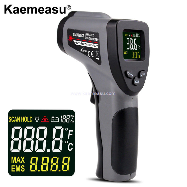 Kaemeasu มือถือปืนวัดอุณหภูมิ ชั้น 1 ความปลอดภัยเลเซอร์