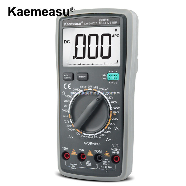 Kaemeasu 02B OEM ODM อิเล็กทริก มูลติเมตร RMS ทรู ทรู เทสเตอร์ความต้านทานกระแสไฟฟ้า