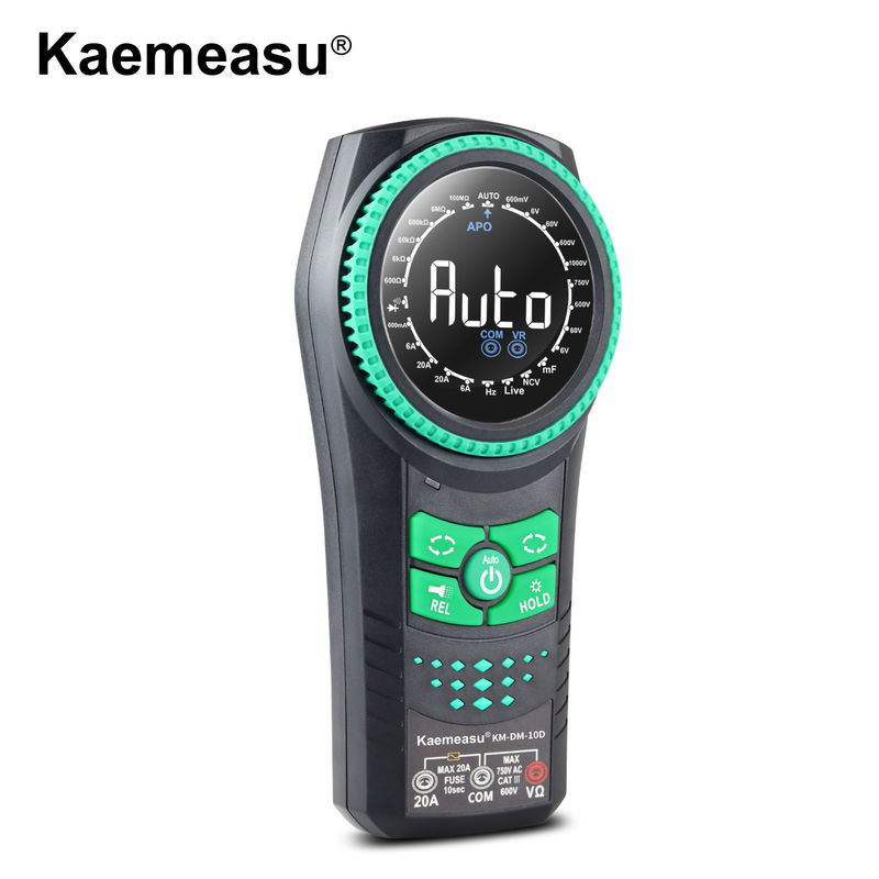 Kaemeasu 10D Smart Rotary Knob Multimeter เครื่องวัดแรงดัน เครื่องตรวจจับ Multimetro เครื่องวัดแรงดันดิจิตอล