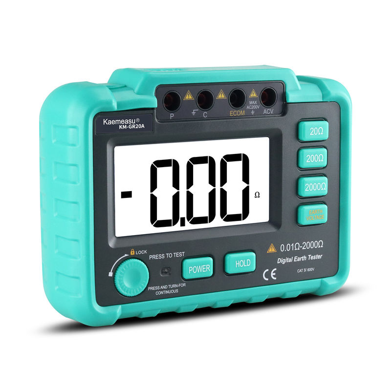 kaemesau AC 200V เครื่องทดสอบความต้านทานการก่อดิน Megohmmeter เครื่องทดสอบความต้านทานวงจรวัด เครื่องทดสอบความต้านทานโลก GR20A