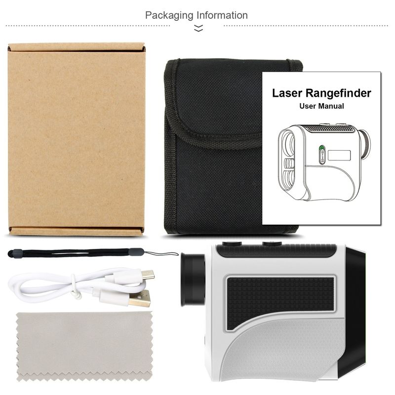 2024 สไตล์ใหม่ Telescope rangefinder มือถือกอล์ฟเลเซอร์ rangefinder มินิเลเซอร์ rangefinder กับความชัน