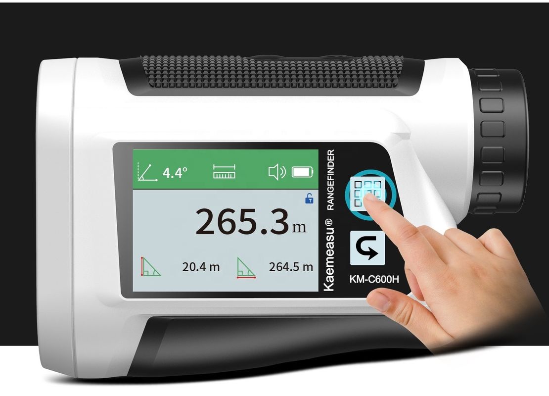 600m Oem Touch Screen Digital Golf Distance Meter เครื่องวัดระยะเลเซอร์ เครื่องวัดระยะเลเซอร์