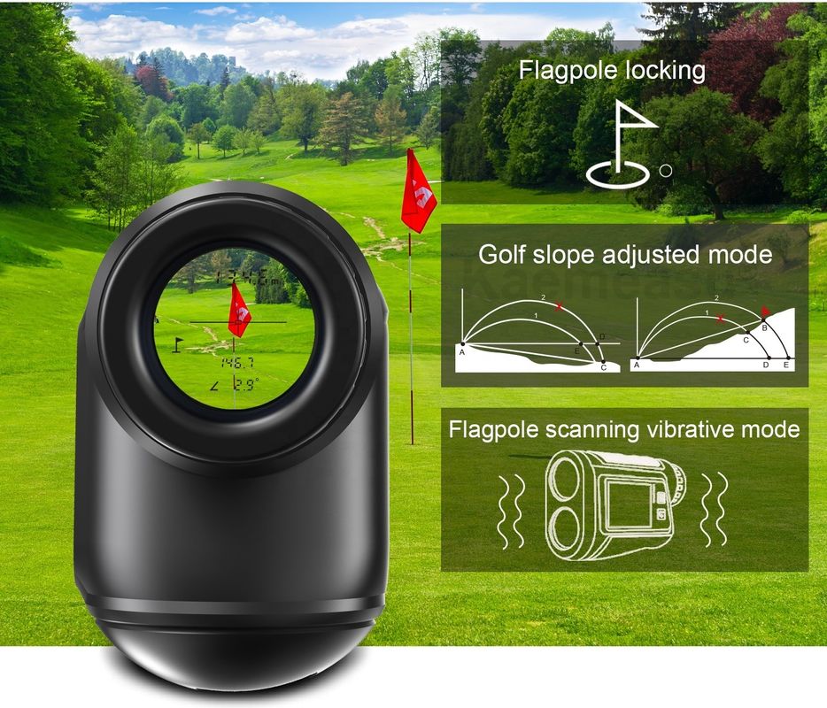 การล่า Rangefinder กีฬากลางแจ้ง ระยะทางเลเซอร์ เมตร ระยะทางเลเซอร์ กอล์ฟ