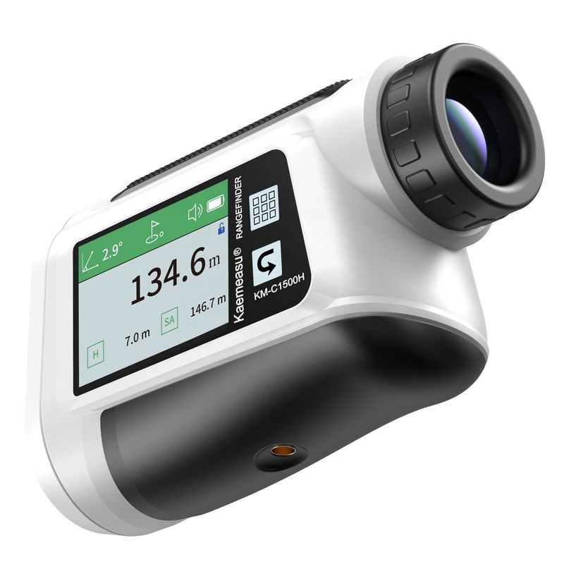 เครื่องวัดระยะเลเซอร์ มินิ กอล์ฟ เลเซอร์ Rangefinder หาแฮตเทเลสโคป เครื่องวัดเลเซอร์ 600m