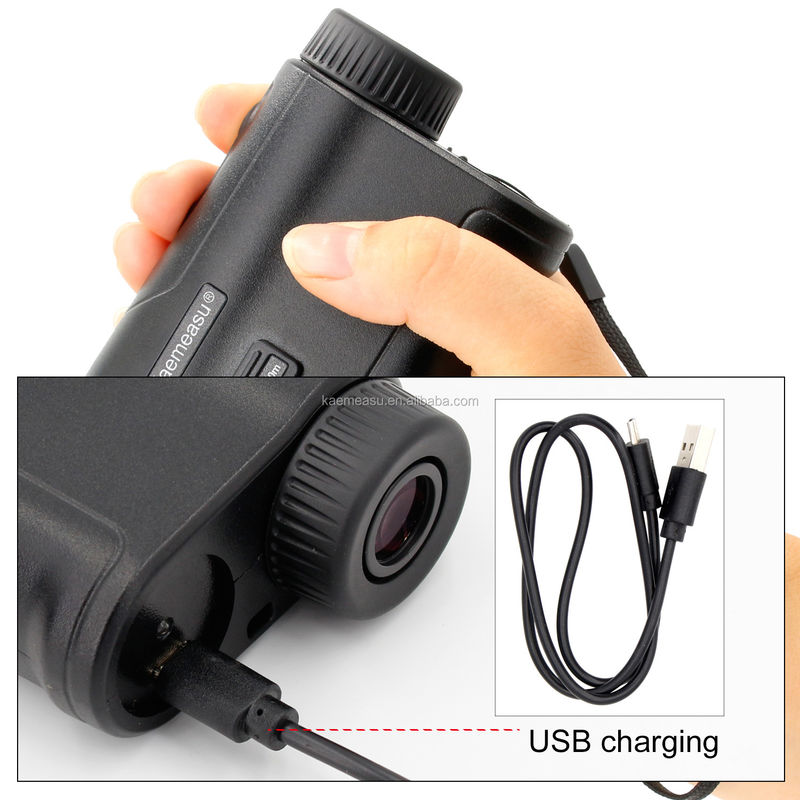 OEM คุณภาพดี เครื่องวัดระยะเลเซอร์แบบชาร์จใหม่ 450 เมตร เครื่องวัดระยะเลเซอร์ดิจิตอล