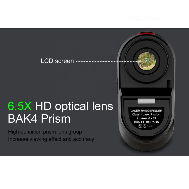 OEM ODM Range Finder 600/800/1000m Golf Distance Meter หลายรูปแบบ เลเซอร์ Rangefinders เทเลสโป้พร้อมสวิตช์ความชัน