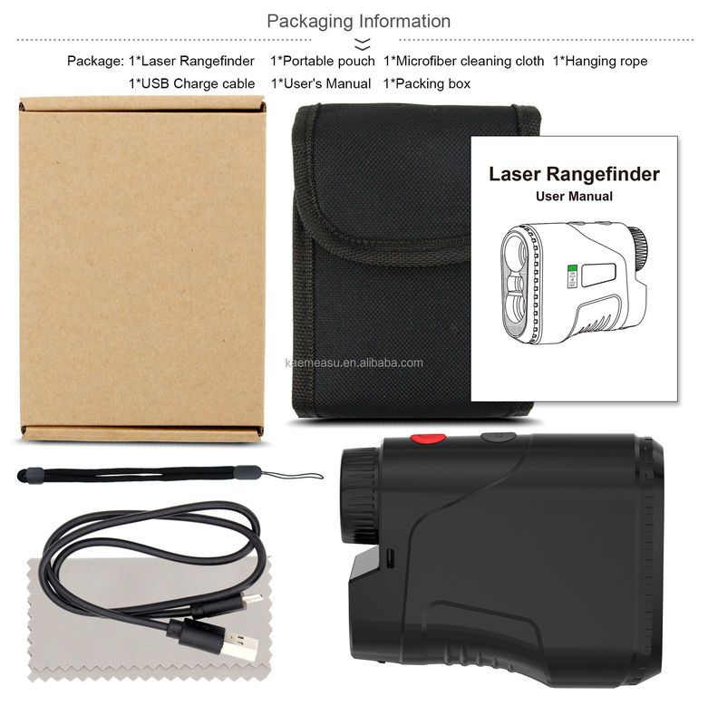 Oem Hunting Range Finder Slope Scope Laser Distance Meter Telescope หลายรูปแบบ เครื่องวัดระยะเลเซอร์สําหรับการล่า