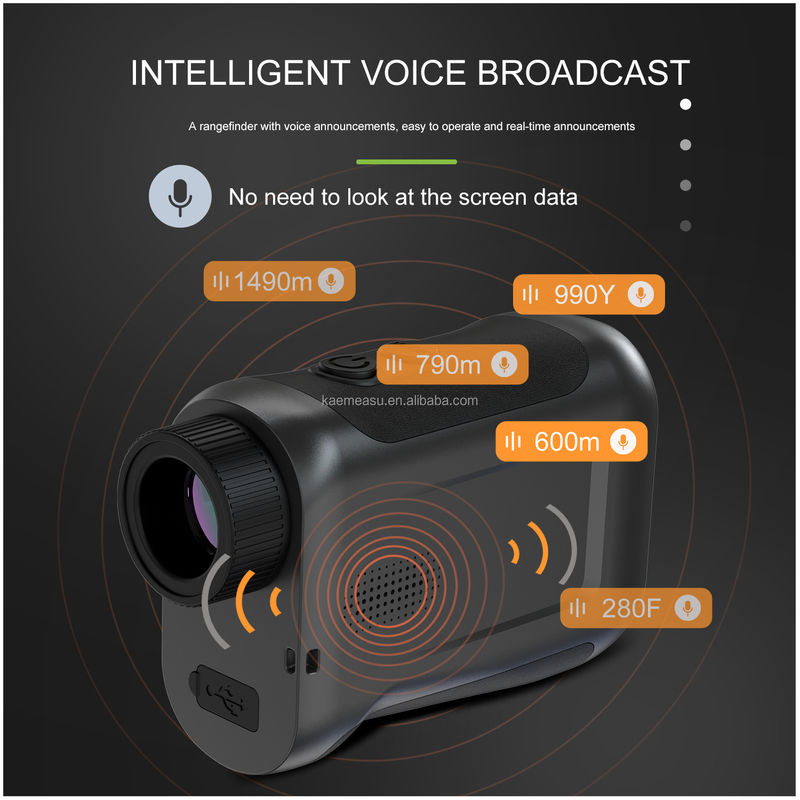 1500m Range Finder โมโนคูลาร์ เทเลสโกปล่า Rangefinder กอล์ฟ ระยะเมตร เลเซอร์ ระยะเมตร กอล์ฟ Rangefinder