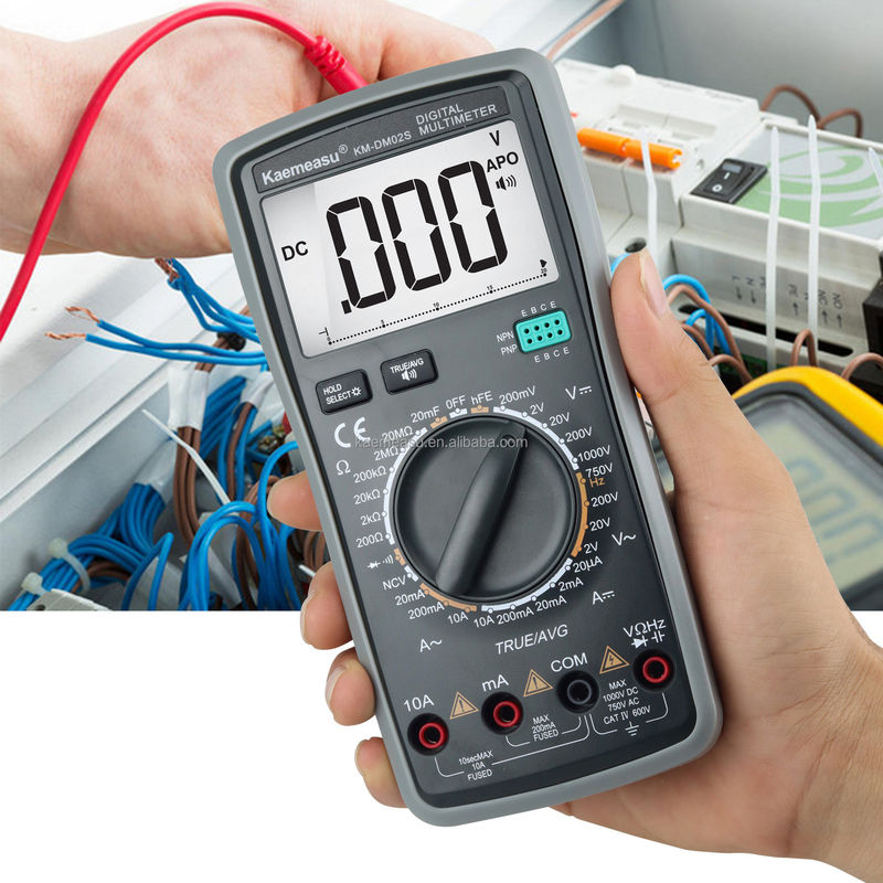 Intelligent Voice Report Multimeters NCV 1000V อุปกรณ์ห้องปฏิบัติการมืออาชีพ