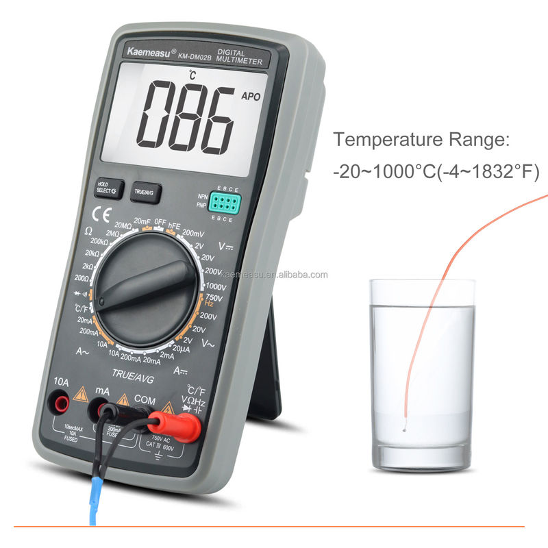 OEM ODM อิเล็กทริก มัลติเมตร T-RMS โลเตจ คอร์น ความต้านทาน การทดสอบความจุ