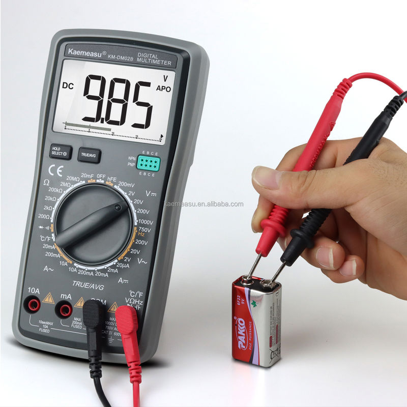 OEM ODM Anti burn Digital Multimeters Clamp meter ture rms แบตเตอรี่ไดโอเดส hFE tester เครื่องตรวจจับแรงดัน multimeter สําหรับขาย