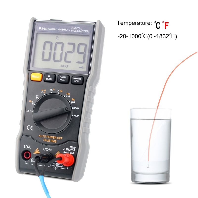 OEM ODM Digital multi tester T-rms อิเล็กทรอนิกส์ มัลติเมตร Ncv Ohm Hz Tester avometer มินิ มัลติเมตรพกพา สําหรับขาย
