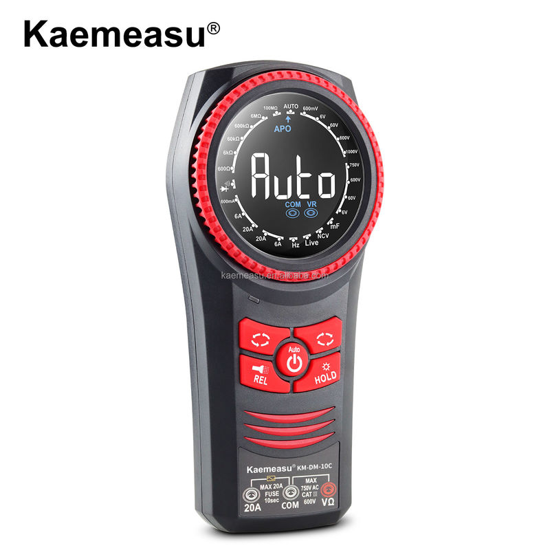 อัตโนมัติ Range Voltage Meter NCV TRMS Diode Test ทดสอบความต้านทานกระแส ทดสอบ Clamp Meter Multimetro มัลติเมตรดิจิตอลสมาร์ท