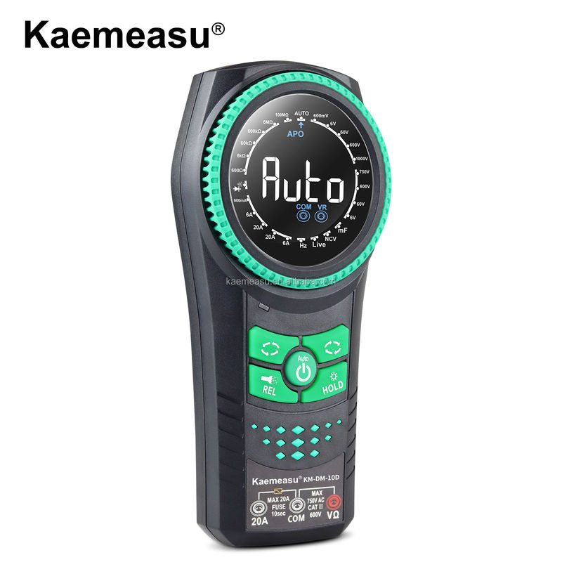 อัตโนมัติ Range Voltage Meter NCV TRMS Diode Test ทดสอบความต้านทานกระแส ทดสอบ Clamp Meter Multimetro มัลติเมตรดิจิตอลสมาร์ท