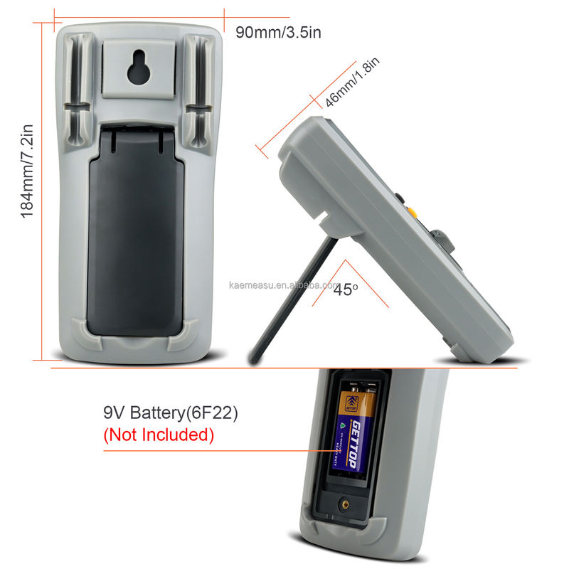 ช่างไฟฟ้า อัตโนมัติ Range Multitester 6000 Count Analogic Multimeter T-RMS Diode Test ความต่อเนื่อง Buzzer มัลติเมตรดิจิตอล