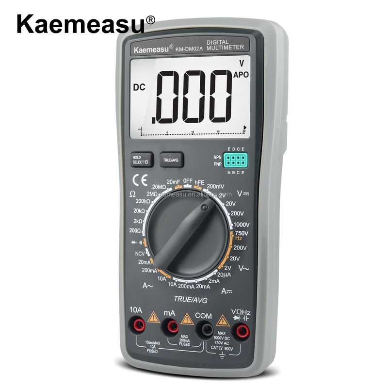 เครื่องวัดความดัน 1000V มัลติเมตร ช่างไฟฟ้ามืออาชีพ Dattery เครื่องวัดความดัน เครื่องทดสอบความต้านทาน มัลติเมตรดิจิตอลสมาร์ท