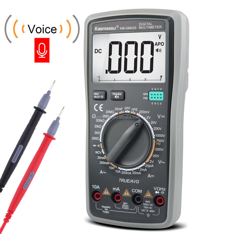 เครื่องวัดความดัน 1000V มัลติเมตร ช่างไฟฟ้ามืออาชีพ Dattery เครื่องวัดความดัน เครื่องทดสอบความต้านทาน มัลติเมตรดิจิตอลสมาร์ท