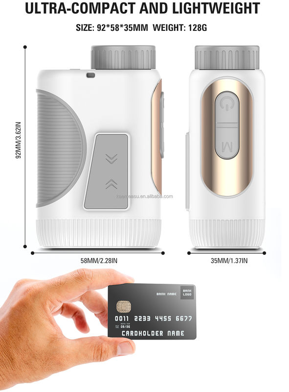 1000m มินิกอล์ฟ Range Finder Golf Launch Monitor เลเซอร์ ระยะเมตร เทเลสโคป ฝึกอบรม เลเซอร์ Rangefinder