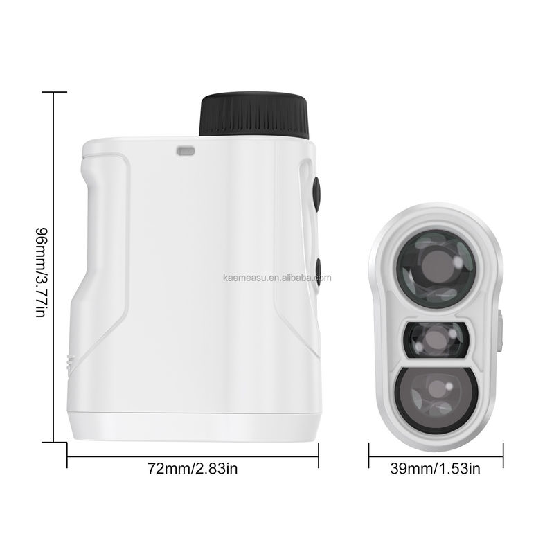 500Yd กอล์ฟ เลเซอร์ Finder Measuring Tools เครื่องมือวัดระยะเลเซอร์ มือสองตา กอล์ฟ Rangefinder Telescope