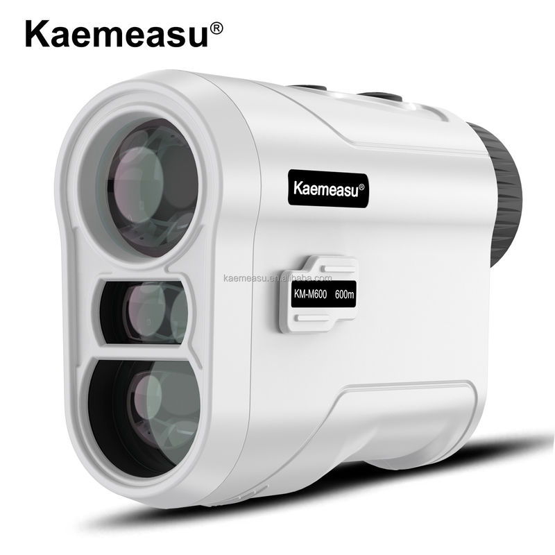 650Yd กอล์ฟ เลเซอร์ Finder Measuring Tools เครื่องมือวัดระยะเลเซอร์ มือสองตา กอล์ฟ Rangefinder Telescope