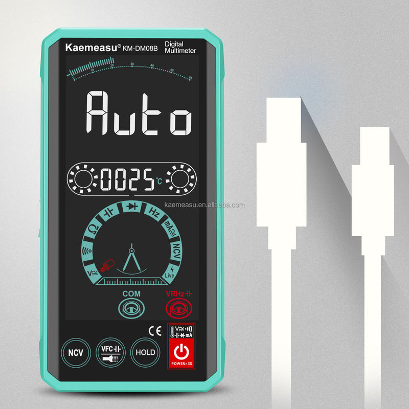 DC Contactor Multimeter Digital Multimtre Numrique Intelligent Flic 100uf เครื่องประกอบฟิล์ม เครื่องประกอบเสียงดิจิตอล