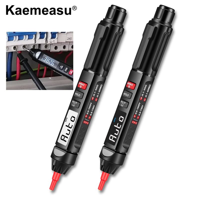 Oem Factory Direct Pen Digital Multimeter True Rms Digital Meter เครื่องวัดความแรงดันที่ไม่ได้ติดต่อ เครื่องวัดความแรงดันที่ไม่ได้ติดต่อ