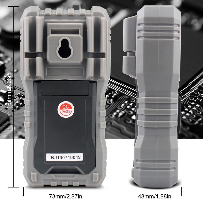 มินิ มัลติเมตรสมาร์ท DC / AC ความละเอียดความจุ Ncv Ohm Hz Tester true-rms ช่างไฟฟ้า มัลติเมตรดิจิตอล