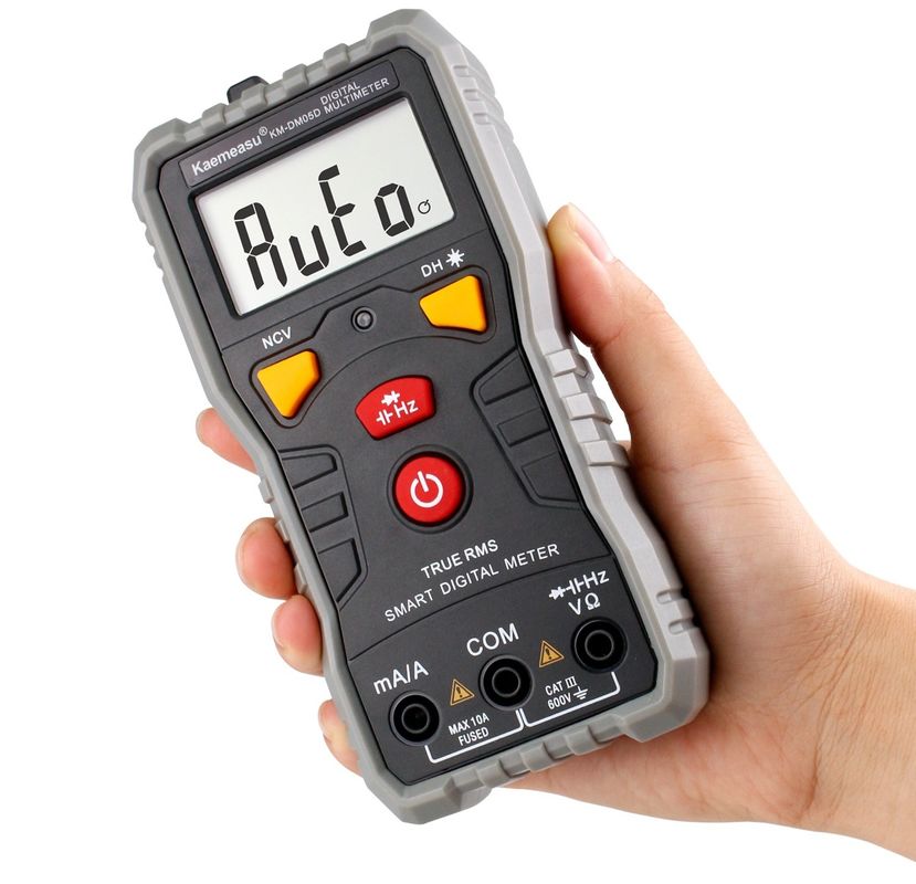 มัลติเมตรดิจิตอลกระเป๋า DC/AC มูลติฟункชั่น ความละเอียดสูง Ncv Ohm Hz Tester อัตโนมัติ Range Digital Multimeter