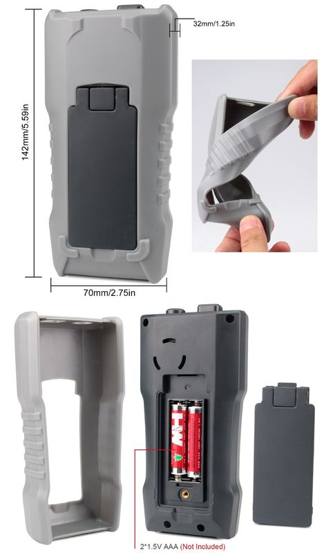 ขายร้อน Anti burn Multitester เครื่องทดสอบความตึงเครียด เครื่องทดสอบความต้านทาน Auto Ranging Professional Industrial Digital Multimeters ราคา