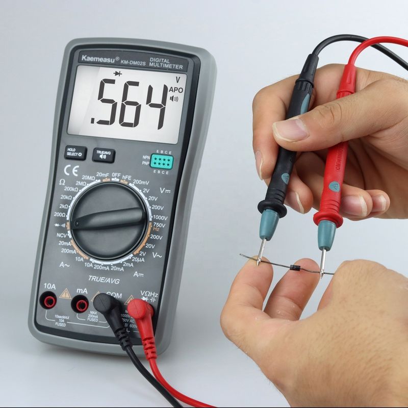 เครื่องทดสอบเสียงที่ฉลาด Multi-tester ระยะทางอัตโนมัติ อุปกรณ์ห้องปฏิบัติการหลายฟังก์ชัน เครื่องทดสอบตัวต่อรอง Digital Multimeter