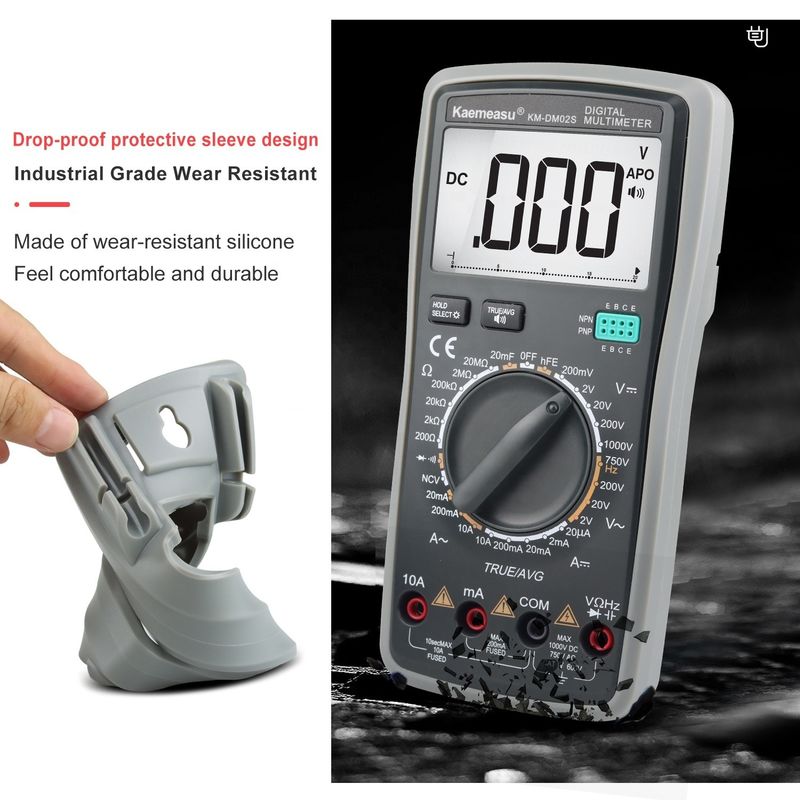 เครื่องทดสอบเสียงที่ฉลาด Multi-tester ระยะทางอัตโนมัติ อุปกรณ์ห้องปฏิบัติการหลายฟังก์ชัน เครื่องทดสอบตัวต่อรอง Digital Multimeter