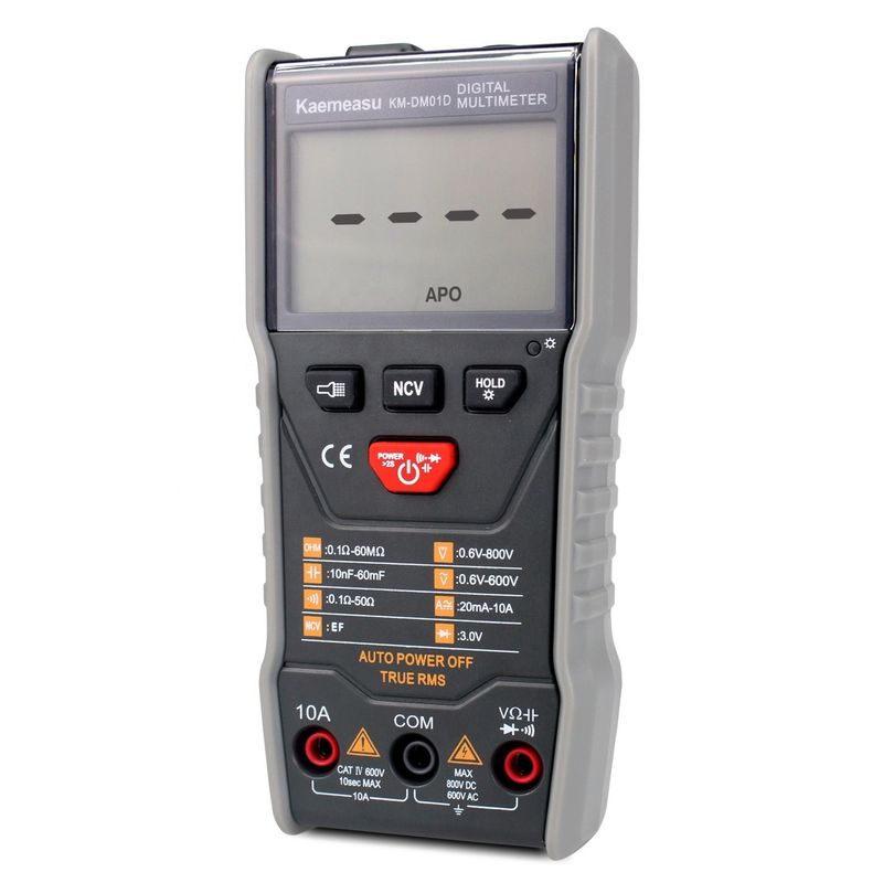 มัลติเมตรระยะทางอัตโนมัติ 3 5/6-digit DC/AC True-rms Digital Multimeter กับ Ncv Multimeter Tester