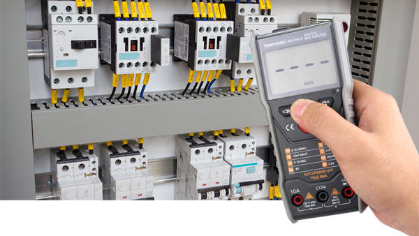 มัลติเมตรระยะทางอัตโนมัติ 3 5/6-digit DC/AC True-rms Digital Multimeter กับ Ncv Multimeter Tester