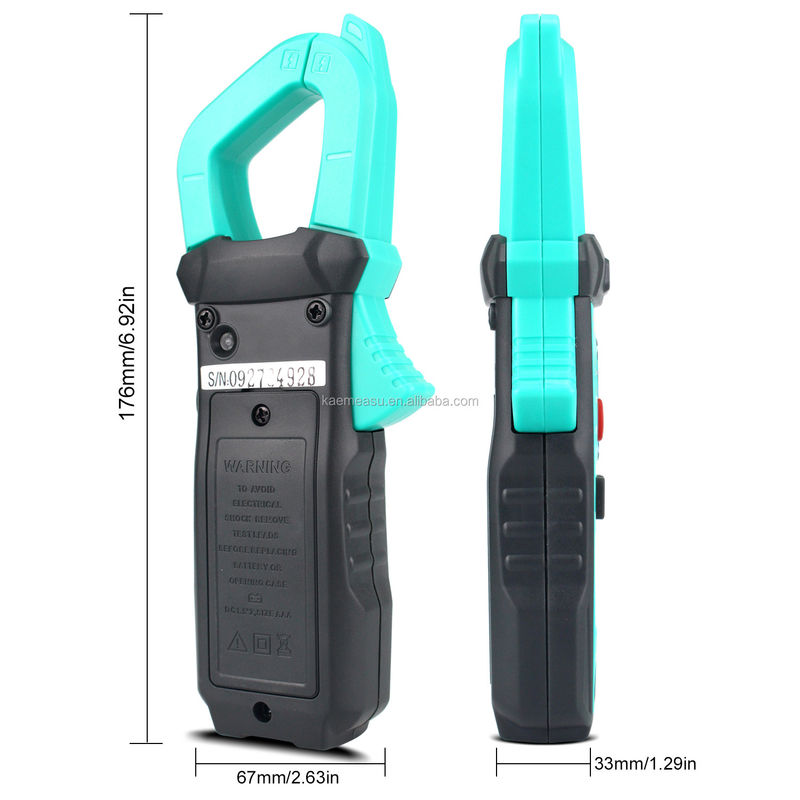 21D DC AC Digital Clamp Meter 3 5/6 หลัก อัตโนมัติ Diode Test Ture RMS Square Wave Output NCV Digital Clamp Meter มัลติเมตร