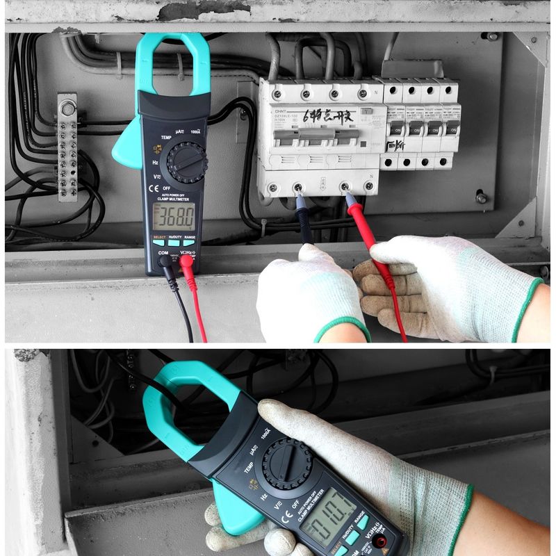 เครื่องวัดความดันแบบอาชีพ 1000A AC/DC เครื่องวัดความดันด้วย 3 5/6 หลัก และเครื่องวัดกระแสไฟฟ้าหลายฟังก์ชัน