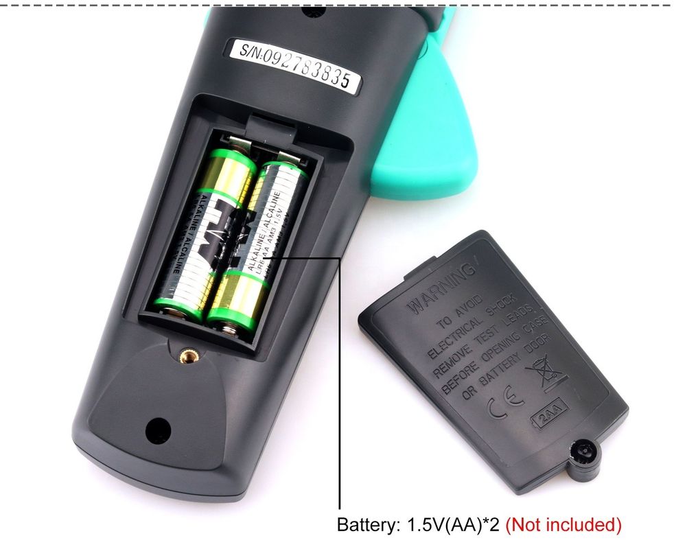 ABS อะไหล่ไฟฟ้า 300g ดิจิตอล AC DC Clamp Meter อัตโนมัติระยะยาว Multimeter จริง Rms Ncv Ammeter