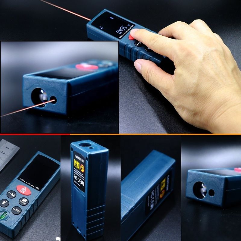 OEM ODM มินิมือถือเลเซอร์ระยะเมตร เครื่องมือการวัด อิเล็กทรอนิกส์ Ruler ดิจิตอลเลเซอร์ Range Finder สําหรับขาย