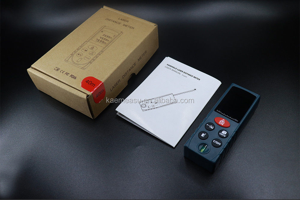 OEM ODM มินิมือถือเลเซอร์ระยะเมตร เครื่องมือการวัด อิเล็กทรอนิกส์ Ruler ดิจิตอลเลเซอร์ Range Finder สําหรับขาย