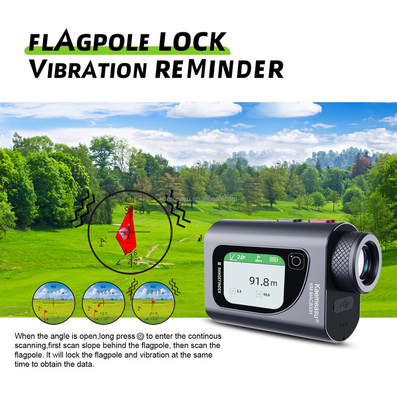 800m Rangefinder 6.5x เครื่องวัดเลเซอร์ระยะทาง เครื่องวัดระยะทาง Electronic Ruler Multi Function สําหรับกีฬาก่อสร้าง