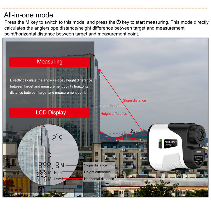 D800m เครื่องมือวัดเลเซอร์หลายฟังก์ชัน พร้อมเครื่องวัดระยะ ระยะวัดกล้องยาว วัดเทปดิจิตอล