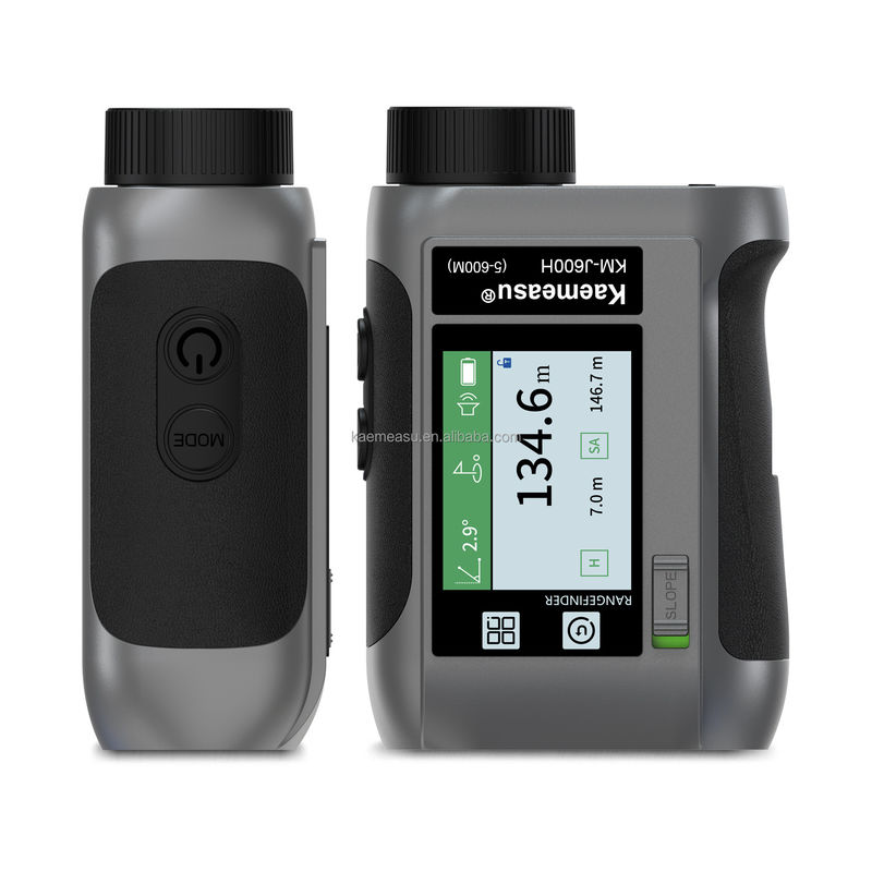 J LCD Screen Golf Sport Laser Rangefinder อุปกรณ์ออปติกส์ เครื่องวัดวัด