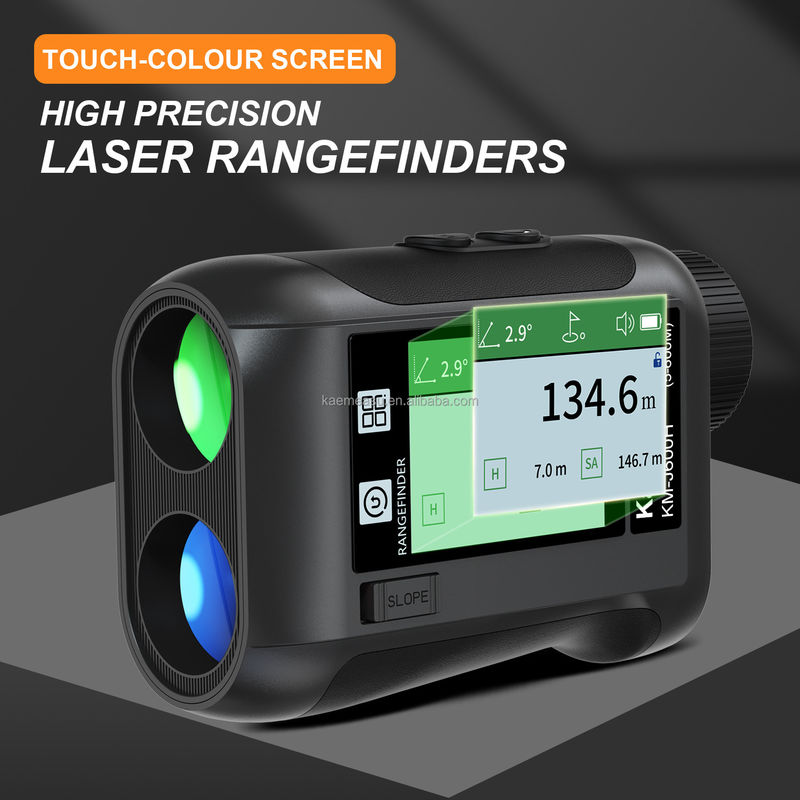 J ปรับปรุงจอ LCD กอล์ฟ สปอร์ต เลเซอร์เครื่องวัดระยะ อุปกรณ์ออทคติก วัดวัดวัด