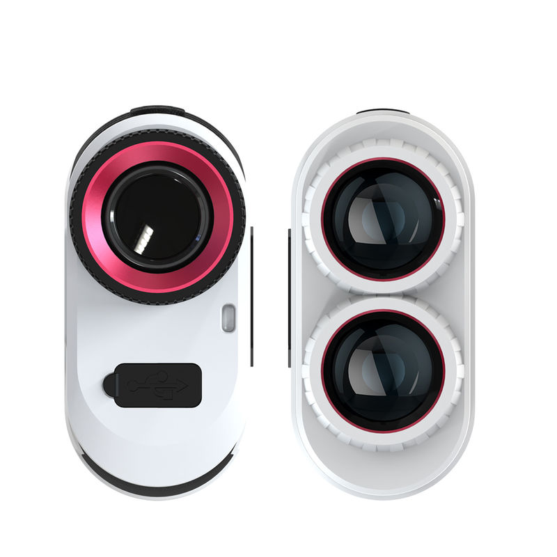 Golf Handheld Measure 600m Laser Distance Meter พร้อมการขยายขนาด 7.0x และความกว้างของความชัน IP54 การป้องกันการเข้า