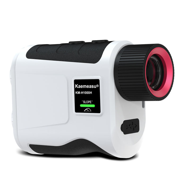 Golf Handheld Measure 600m Laser Distance Meter พร้อมการขยายขนาด 7.0x และความกว้างของความชัน IP54 การป้องกันการเข้า