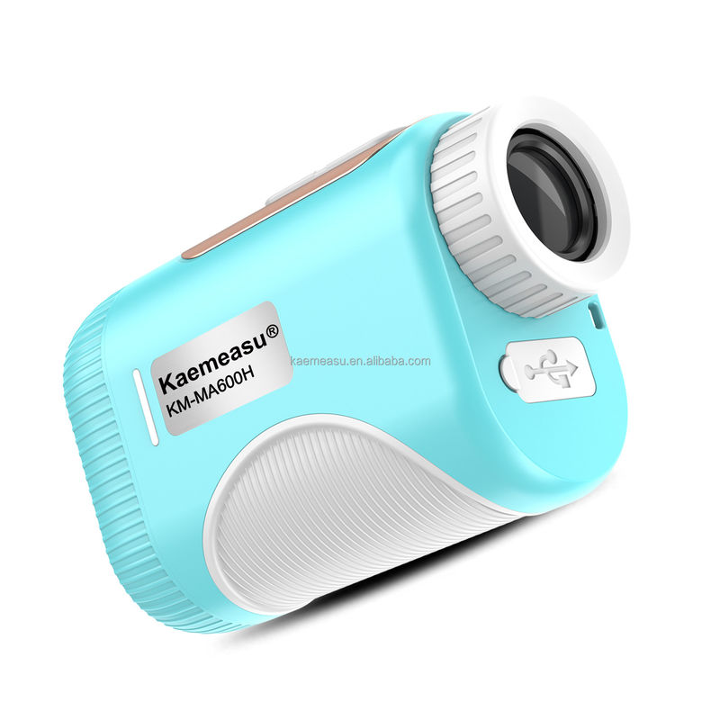 แบตเตอรี่ชาร์จได้ พลังงาน 1200m Golf Laser Rangefinder 6.55X magnification อุตสาหกรรมเกรด OEM 92 * 58 * 35mm