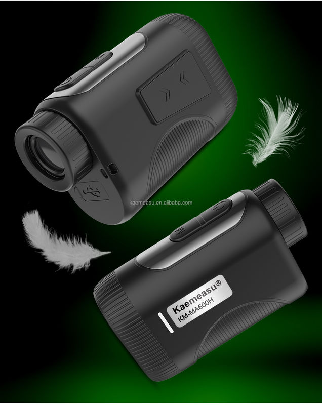 สร้างที่ทนทาน 800m ความแม่นยําสูง OEM Golf Rangefinder ด้วยฟังก์ชันแม่เหล็กชันและเทคโนโลยีเลเซอร์กีฬา